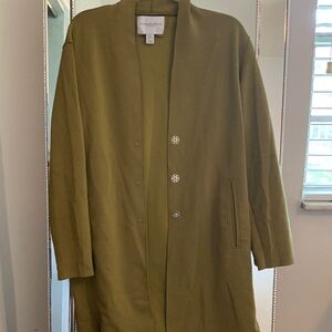 Carolina Belle Olive Trench Coat